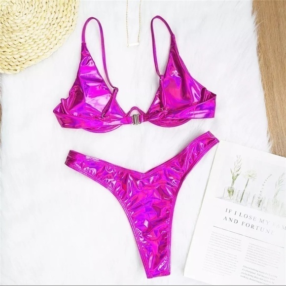 COPY - New V-Bar Underwire Push-up Bikini - Picture 2 of 8